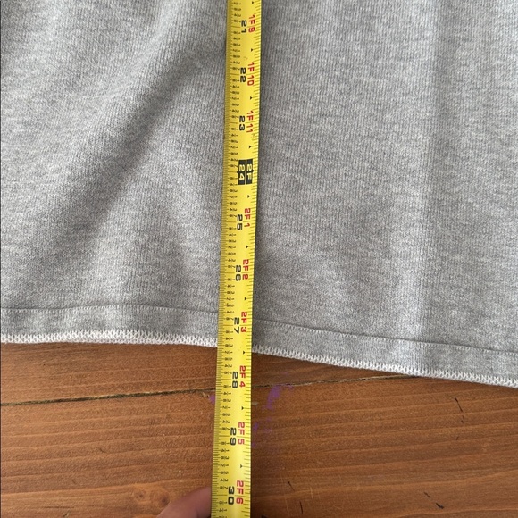 Anne Taylor large Gray Open-Front Cardigan Sweater with Long Sleeves - Picture 11 of 13